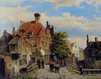 unknow artist European city landscape, street landsacpe, construction, frontstore, building and architecture.005 oil painting picture